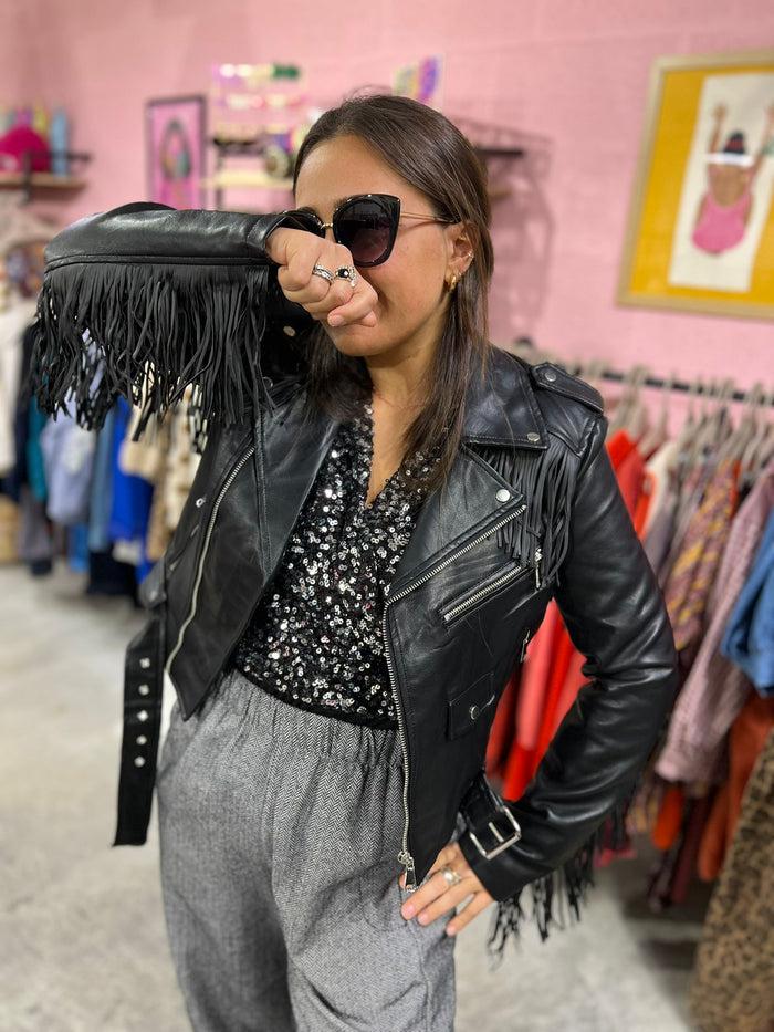 les bohémiennes Perfecto Adèle noir