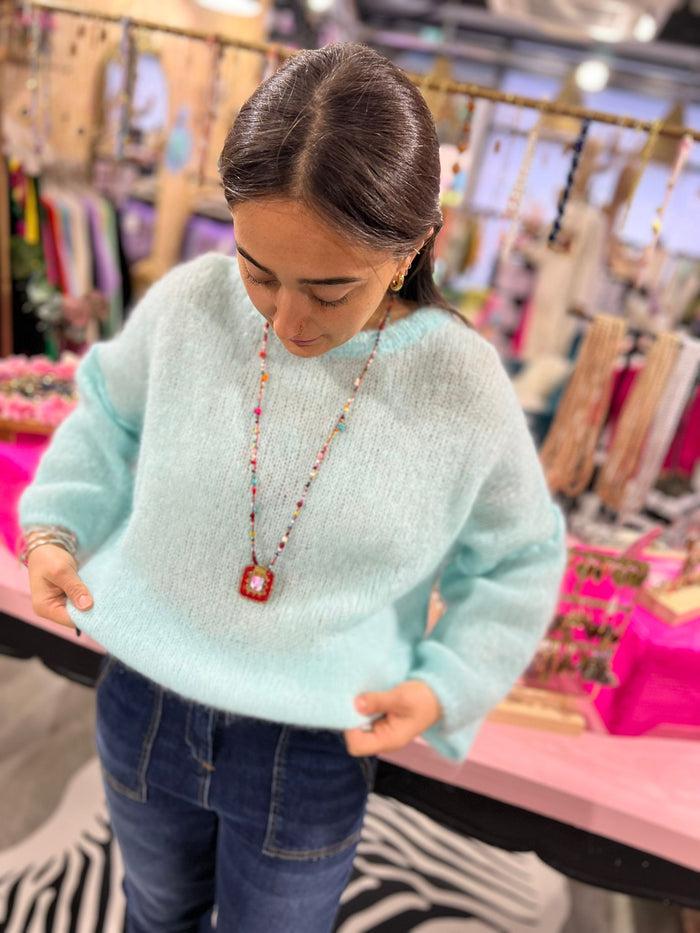 Les Bohémiennes Pull Céleste 4 Coloris