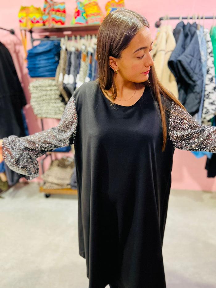 Les Bohémiennes Robe Aimé Noir