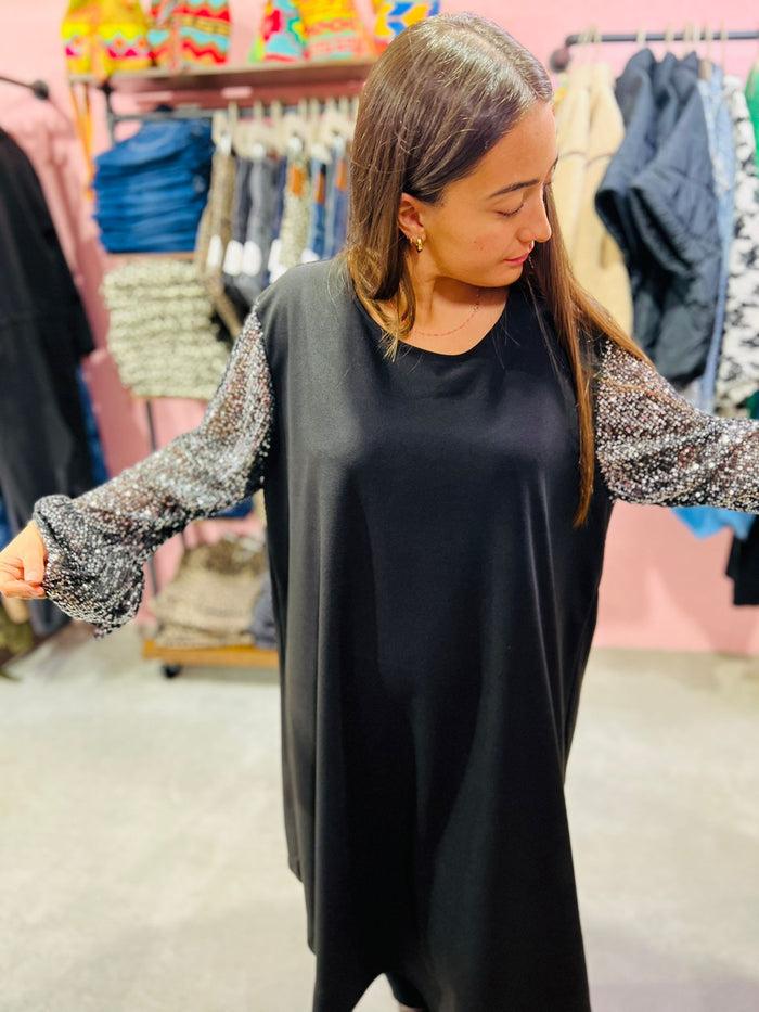 Les Bohémiennes Robe Aimé Noir