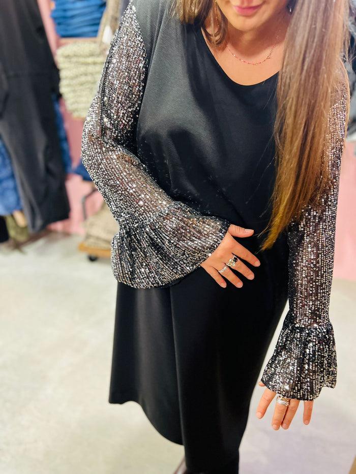 Les Bohémiennes Robe Aimé Noir