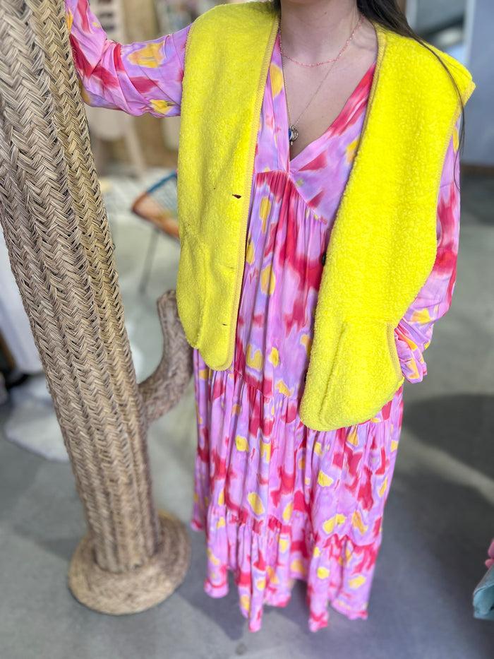 Les Bohémiennes Robe Banditas Aida Rose