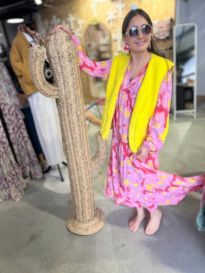 les bohémiennes Robe Banditas Aida rose