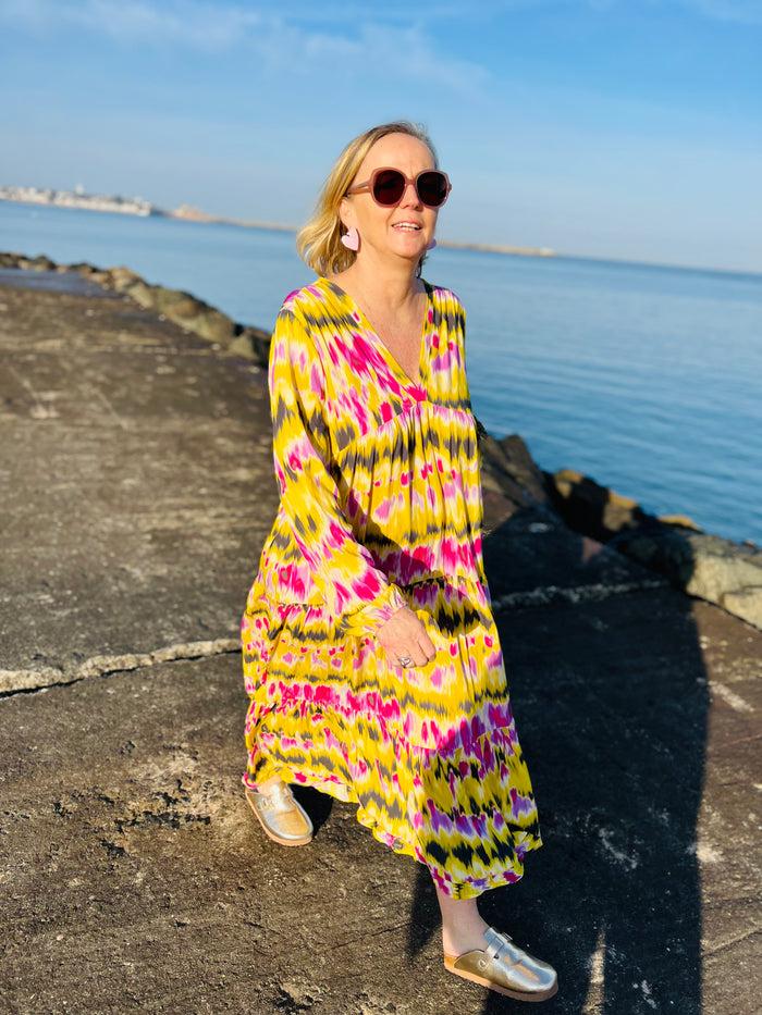 Les Bohémiennes Robe Banditas Pink Bomba