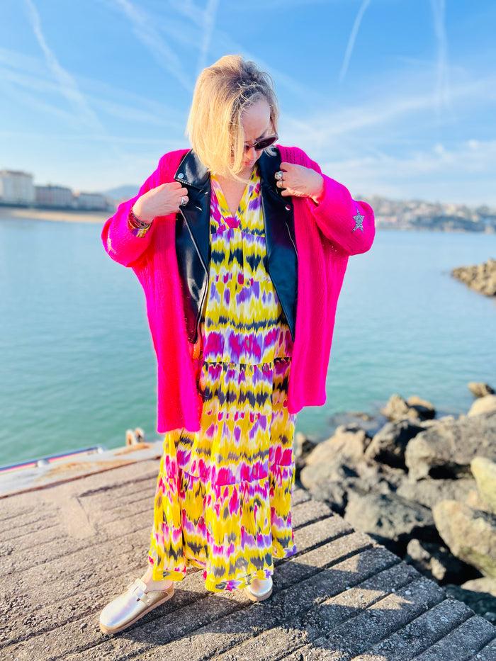 Les Bohémiennes Robe Banditas Pink Bomba