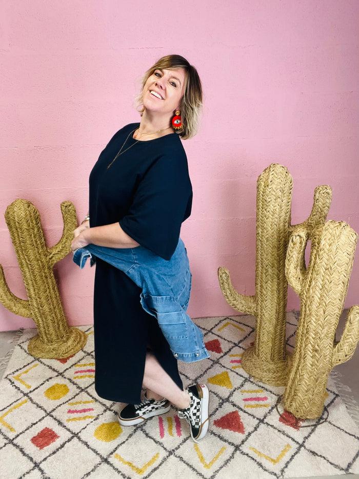 les bohémiennes Robe BOMBA Marine