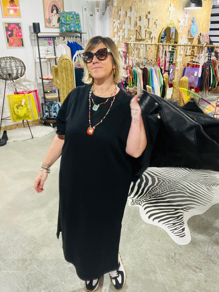 les bohémiennes Robe BOMBA Noir