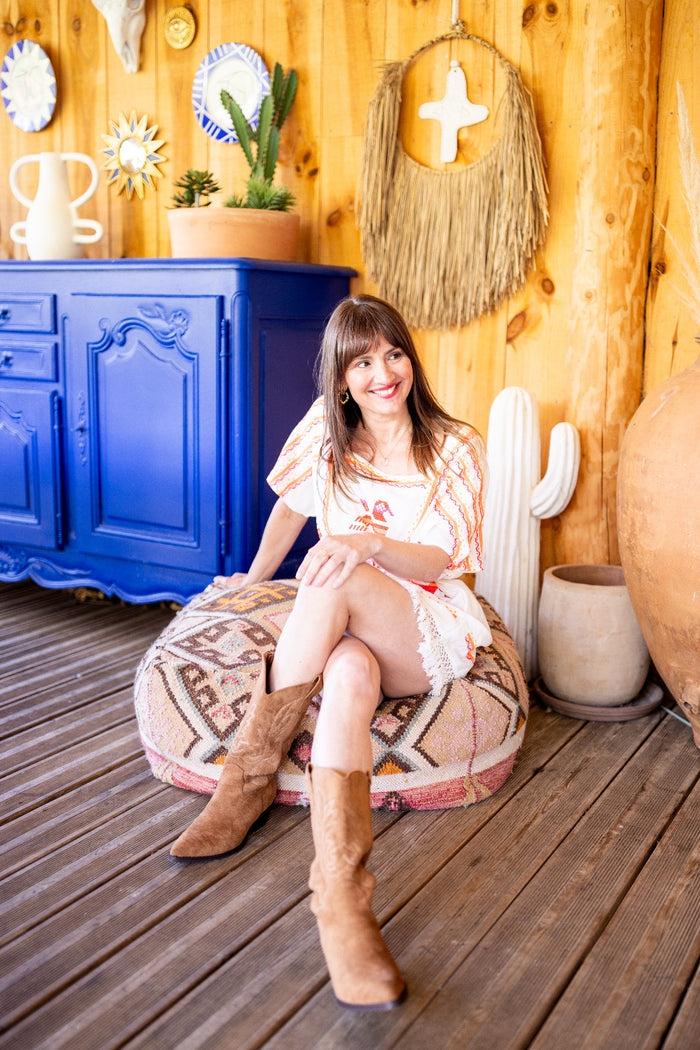 Les Bohémiennes Robe Courte Cancun