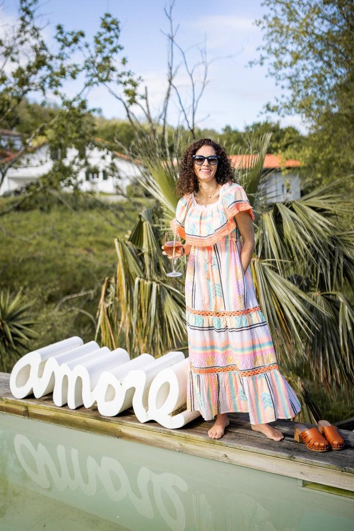 Les Bohémiennes Robe Longue Frida