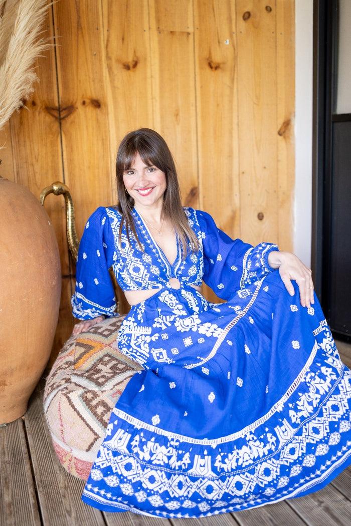 Les Bohémiennes Robe Longue Grecia