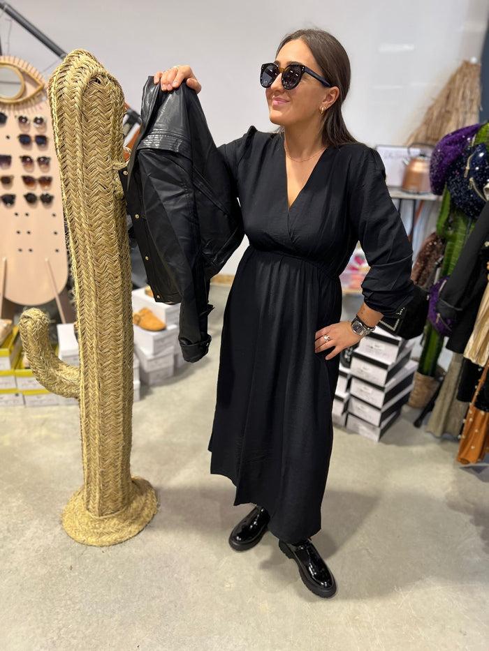 les bohémiennes Robe MEREDITH Noire