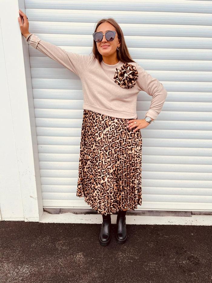 les bohémiennes Robe PAKI beige