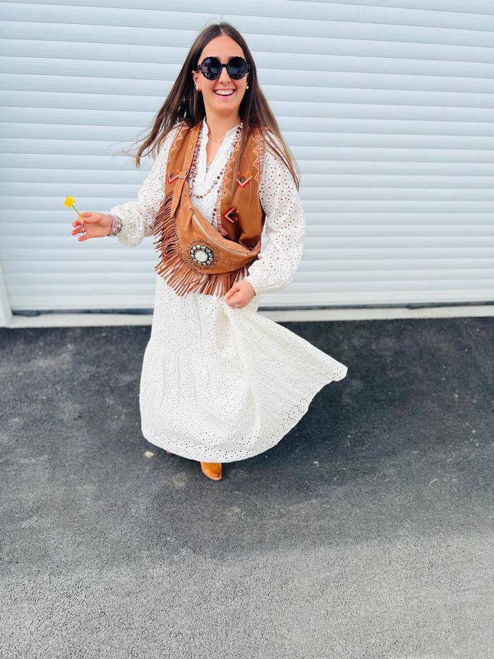 Les Bohémiennes Robe WARREN By Banditas Ecrue