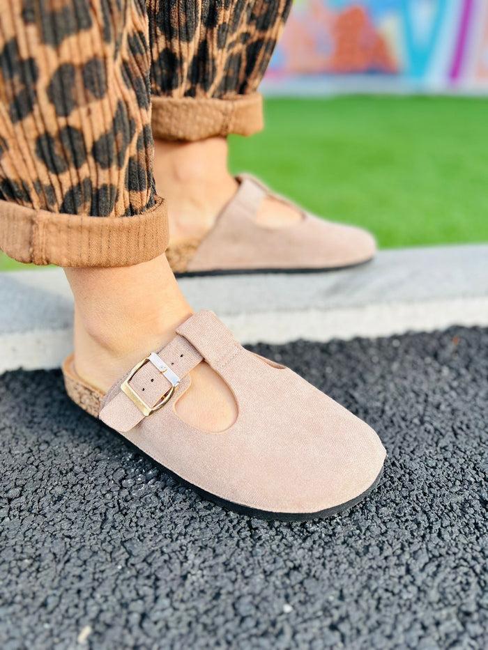 Les Bohémiennes Sabots Babies Beige