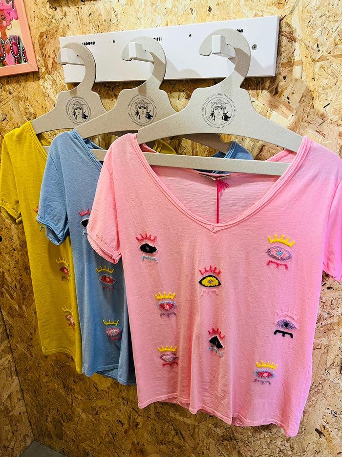 les bohémiennes Tee shirt LULU 3 coloris