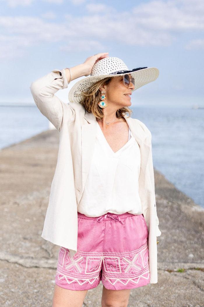 les bohémiennes Top KINSA satiné