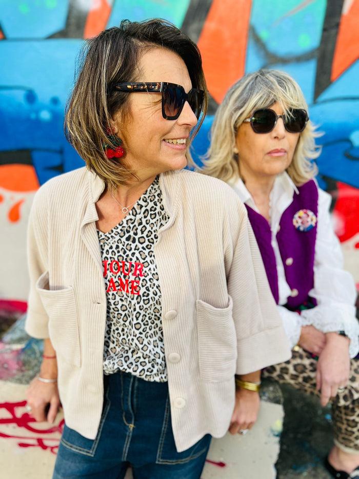 Les Bohémiennes Veste MIKE Beige