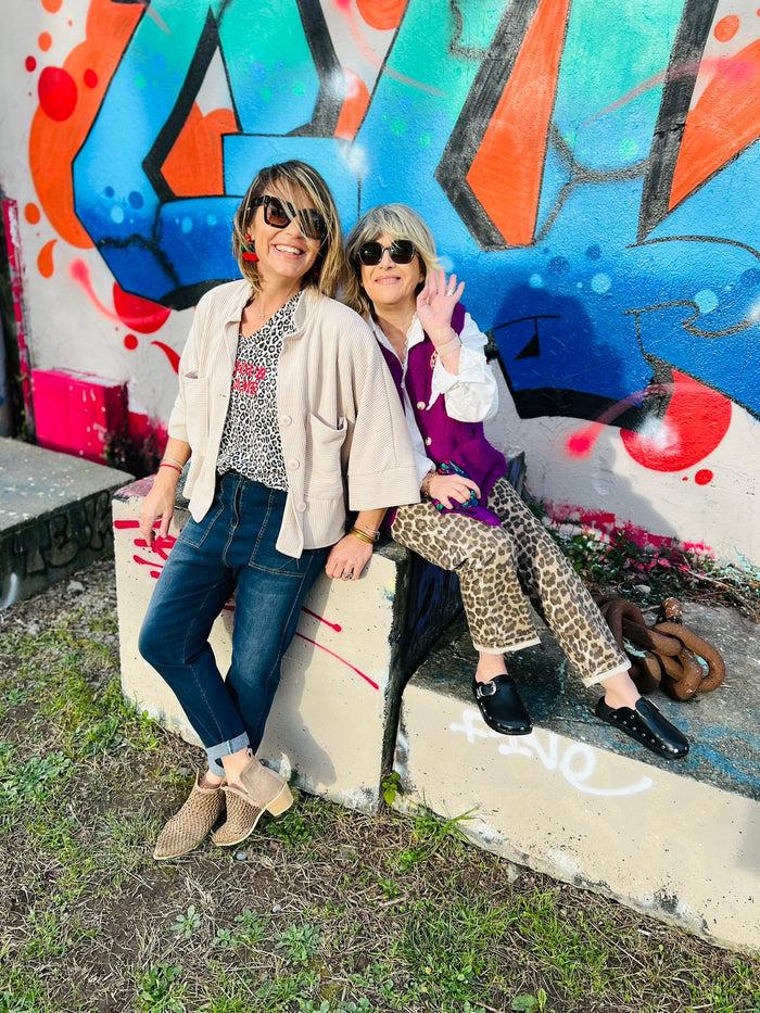 Les Bohémiennes Veste MIKE Beige