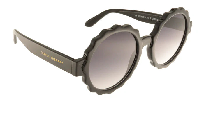 Les Bohémiennes Lunettes De Soleil Emma By Charly Therapy Black