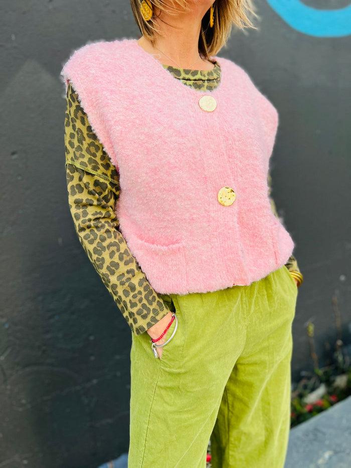 Les Bohémiennes Pantalon Magic Velours By Johanna Vert Prairie