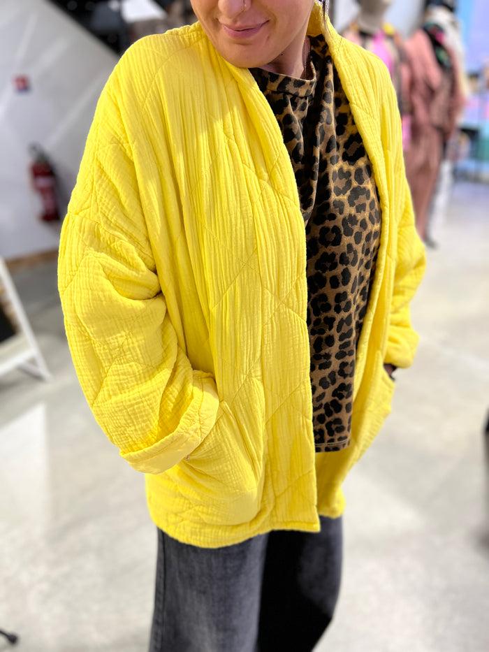 Les Bohémiennes Veste Sunshine Gaze De Coton // 2 Coloris