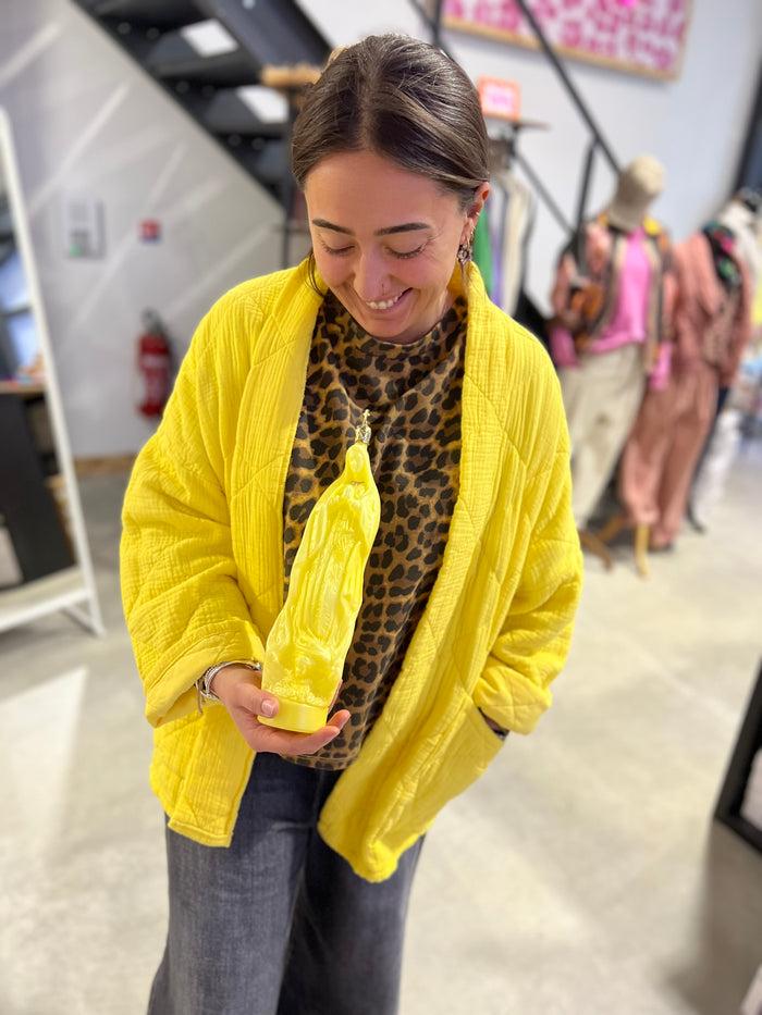 les bohémiennes Veste Sunshine Gaze de coton // 2 coloris