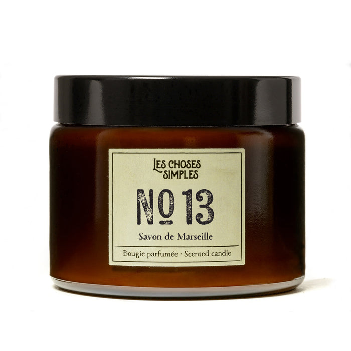 les choses simples Bougie 3 Mèches No 13 "Savon de Marseille"