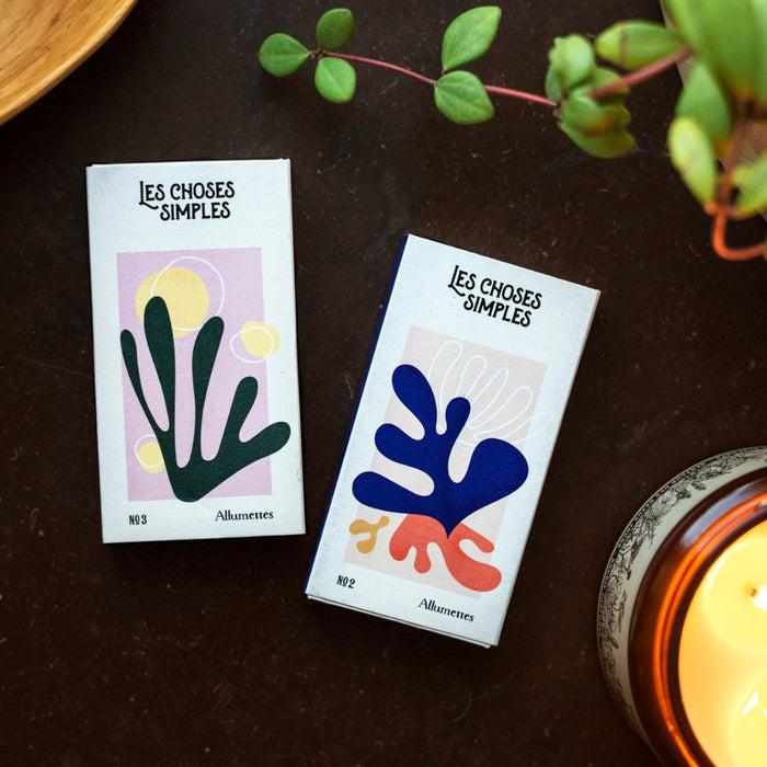 Les Choses Simples Allumettes "Méditerranée" Bleu