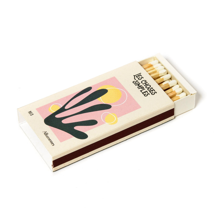 les choses simples Allumettes "Méditerranée" vert