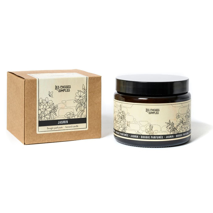les choses simples Bougie 3 Mèches "Jasmin"