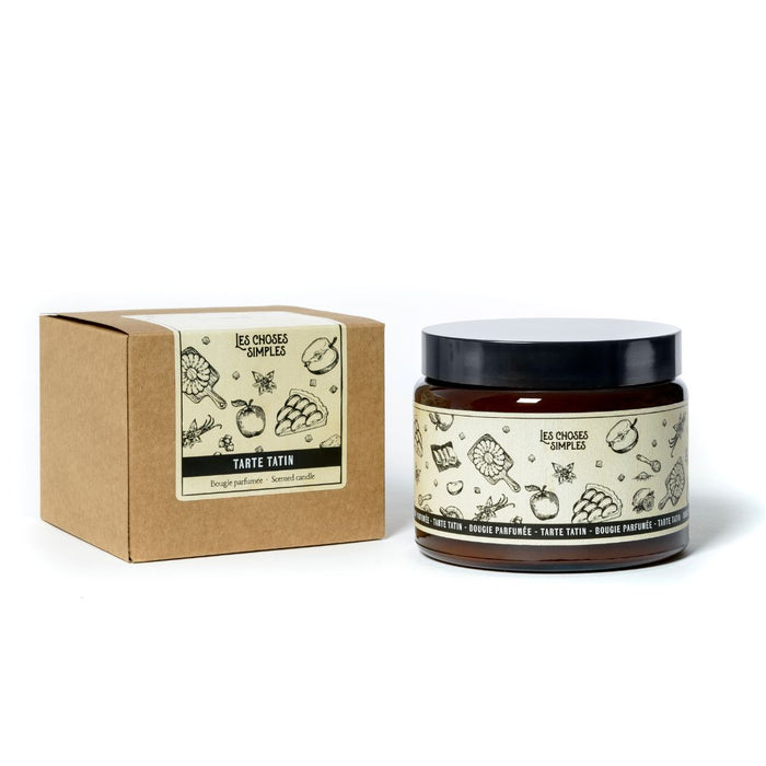 les choses simples Bougie 3 Mèches "Tarte Tatin"