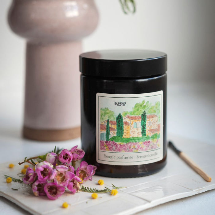 Les Choses Simples Bougie "Champs De Lavande"