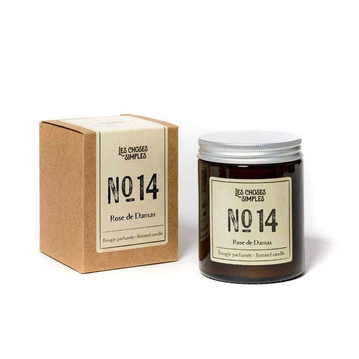 Les Choses Simples Bougie No 14 "Rose De Damas"