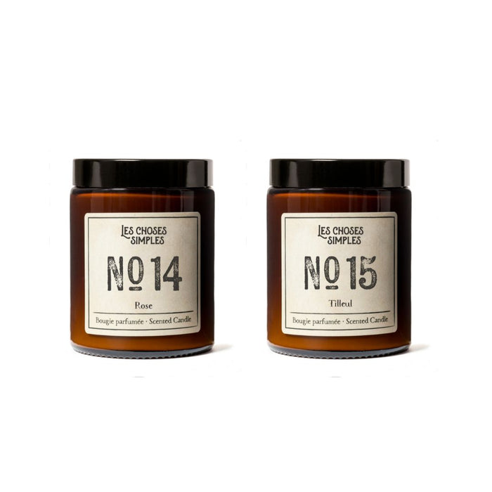 les choses simples Deux bougies au choix