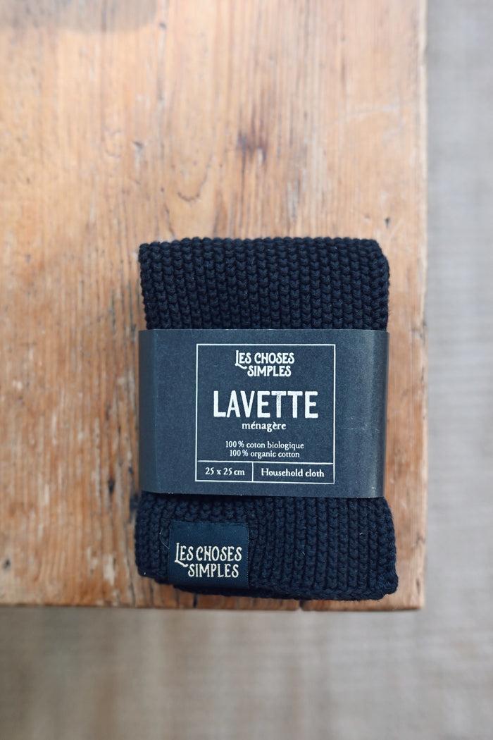 Les Choses Simples Lavette Ménagère "Charbon"