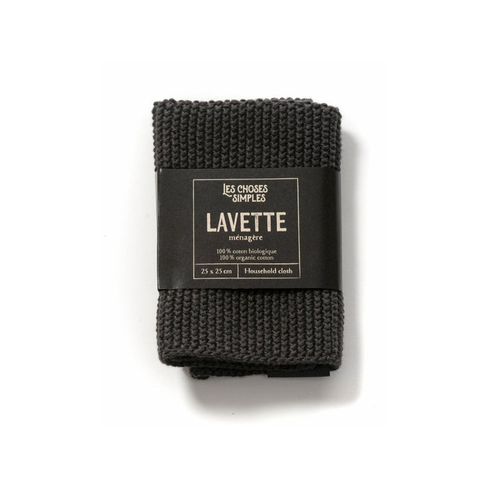 les choses simples Lavette Ménagère "Charbon"