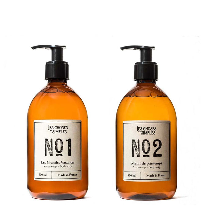 les choses simples Lot de 2 Savons 500 ml les choses simples Lot de 2 Savons 500 ml
