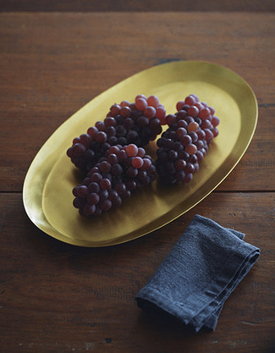 Les Choses Simples Plateau En Laiton Taille M