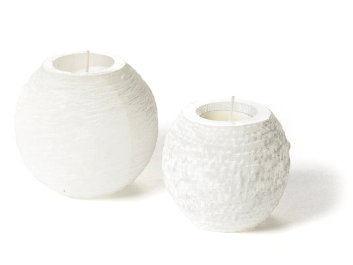 les choses simples Porte bougie à thé en Sélénite