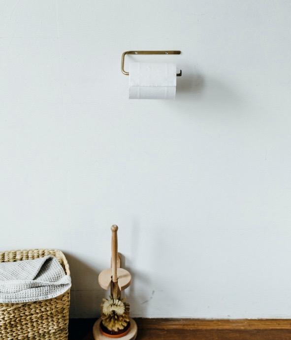 Les Choses Simples Porte Papier Toilette En Laiton