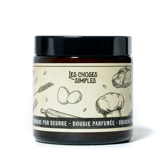les choses simples Petite Bougie "Brioche Pur Beurre"