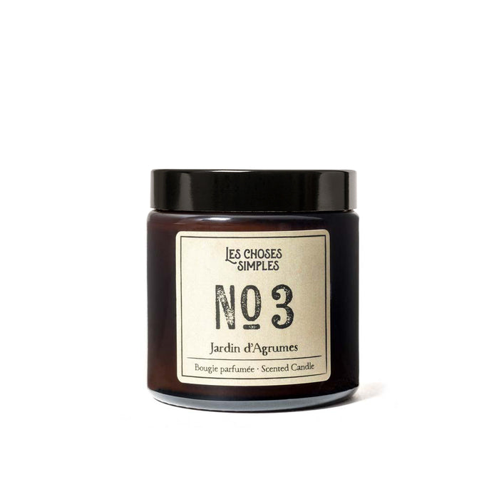 les choses simples Petite Bougie No 3 "Jardin d'Agrumes"