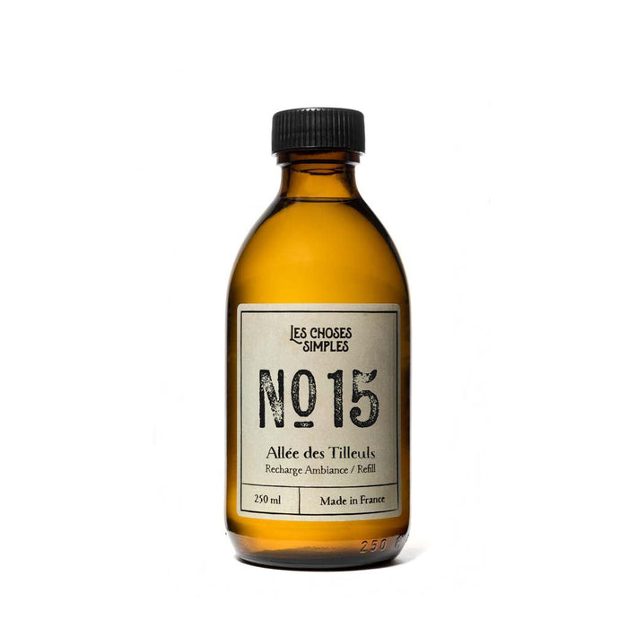les choses simples Recharge pour Diffuseur & Spray Nr 15 "Allée des Tilleuls"