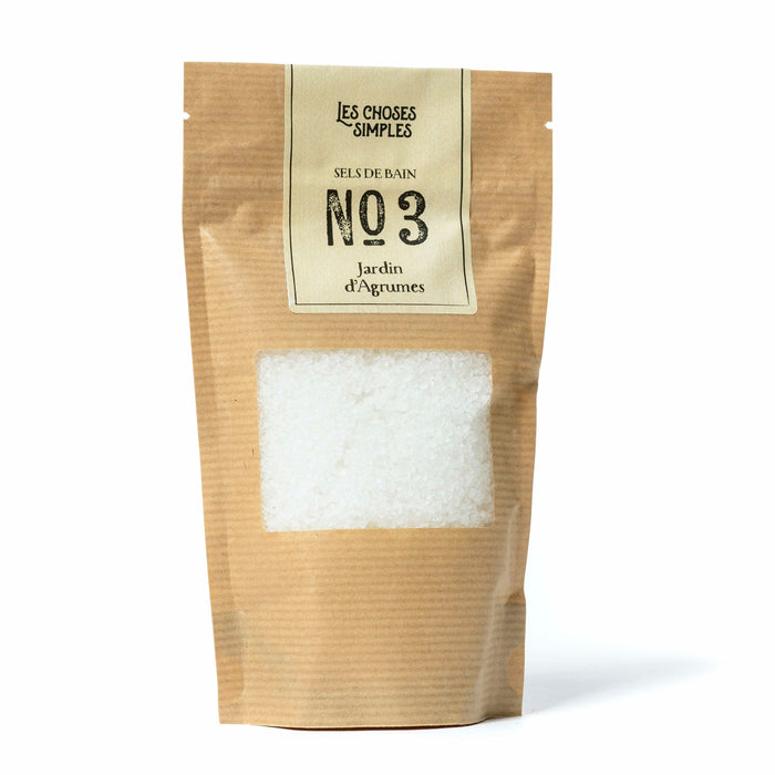 les choses simples Recharge pour Sels de Bain Nr 3 "Jardin d'Agrumes"