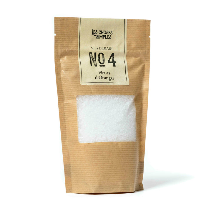 les choses simples Recharge pour Sels de Bain Nr 4 "Fleurs d'Oranger"
