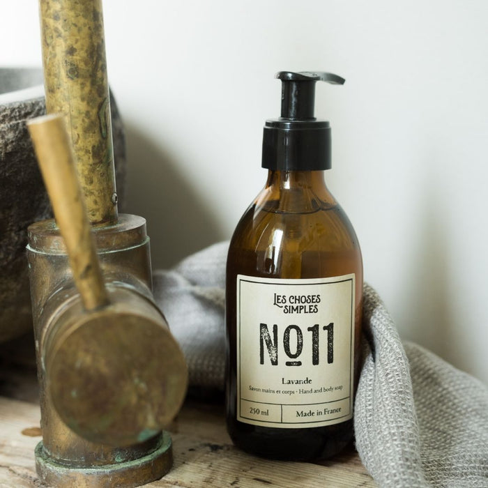 Les Choses Simples Savon Mains & Corps Lavande (250 Ml Flacon Verre)