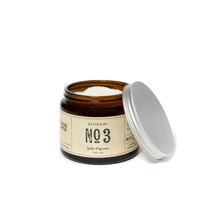 les choses simples Sels de Bain Nr 3 "Jardin d'Agrumes"