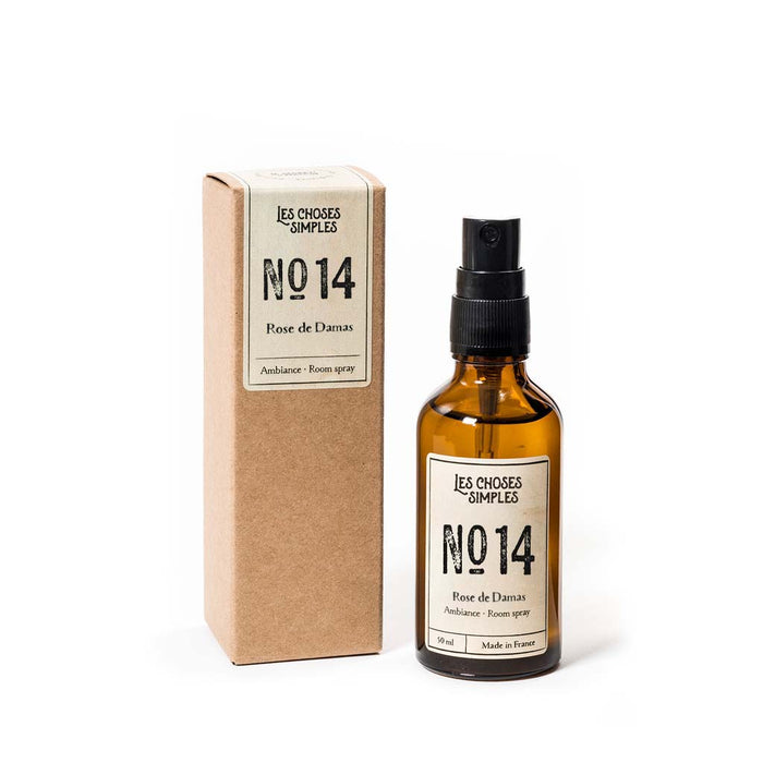 les choses simples Spray d'Ambiance Nr 14 "Rose de Damas"