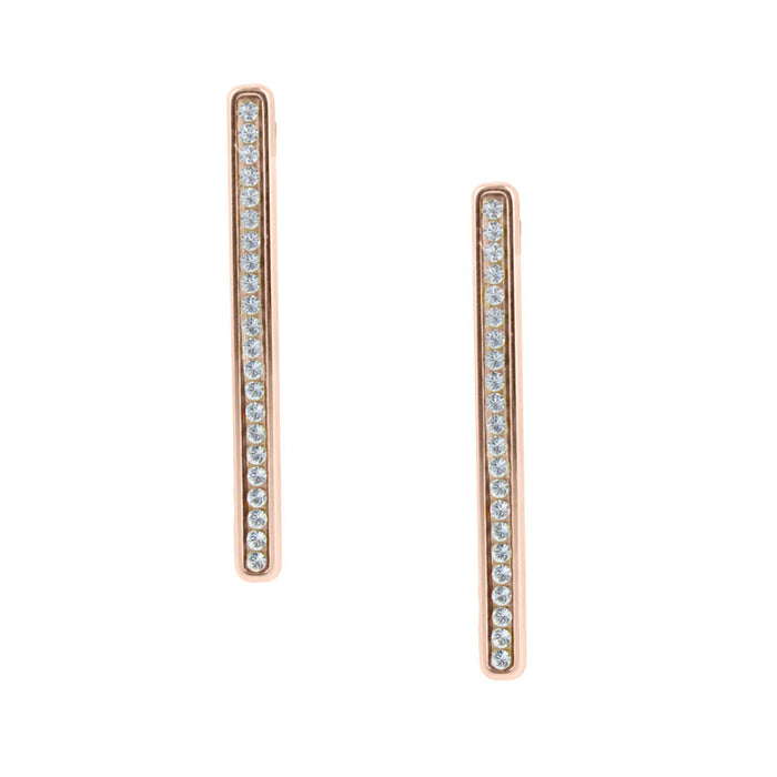 Les Interchangeables Boucles D Oreilles Barrette Strassé Gm