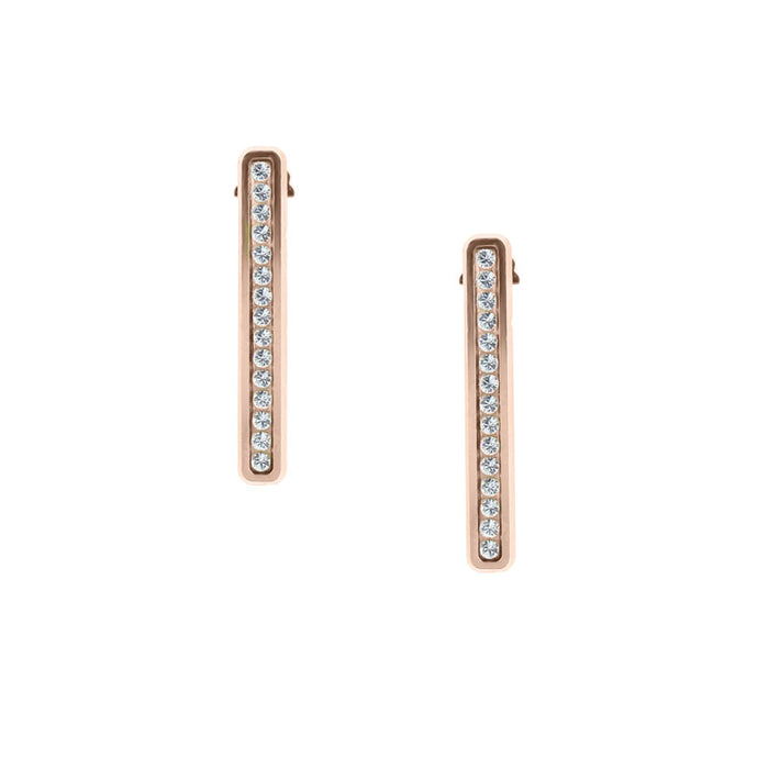 Les Interchangeables Boucles D Oreilles Barrette Strassé Mm